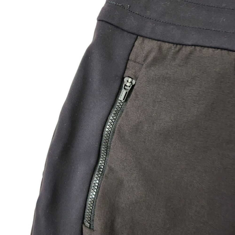 Athleta Joggers Womens 6 Black Headlands Hybrid Trek Hiking Athleisure Gym Pants - Picture 4 of 11